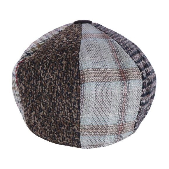 Epoch Hats Company Men's Multi Patchwork Newsboy Cap - Picture 4 of 5